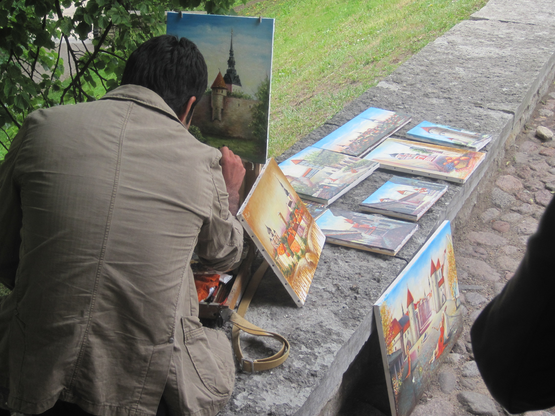 Artist in Tallinn